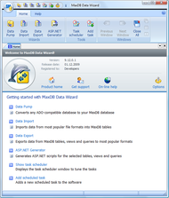 MaxDB Data Wizard screenshot